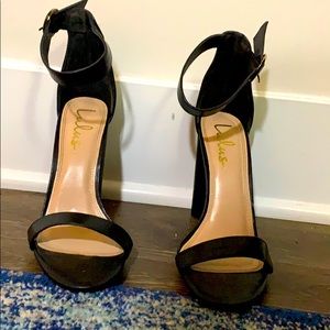 Lulu’s Strappy Black Heels